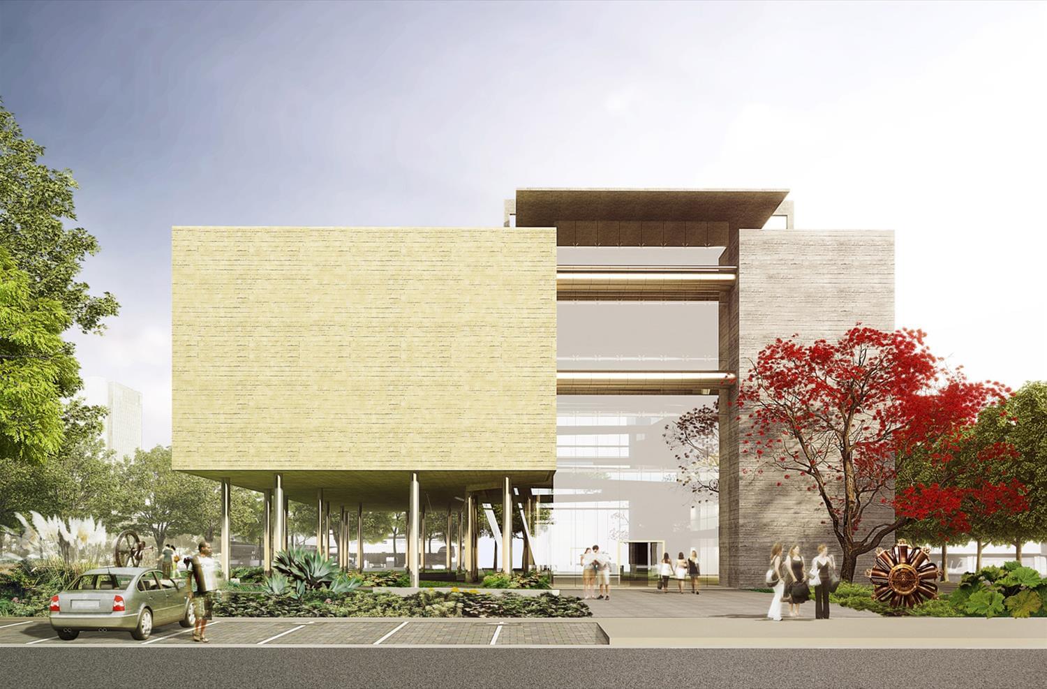 巴西圣保罗市劳动博物馆室内设计-1