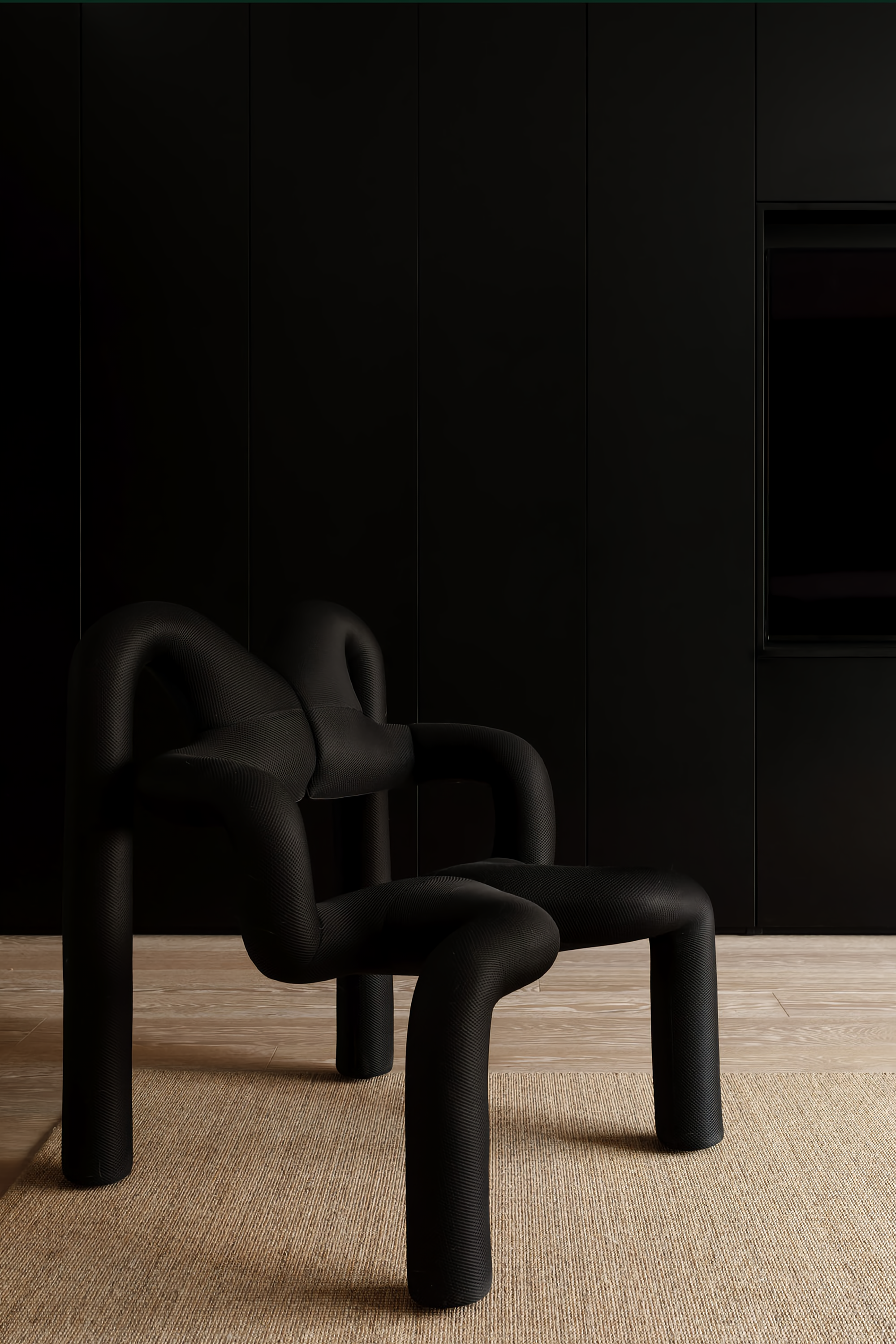 黑金色调的家丨中国北京丨NOTHING DESIGN-11