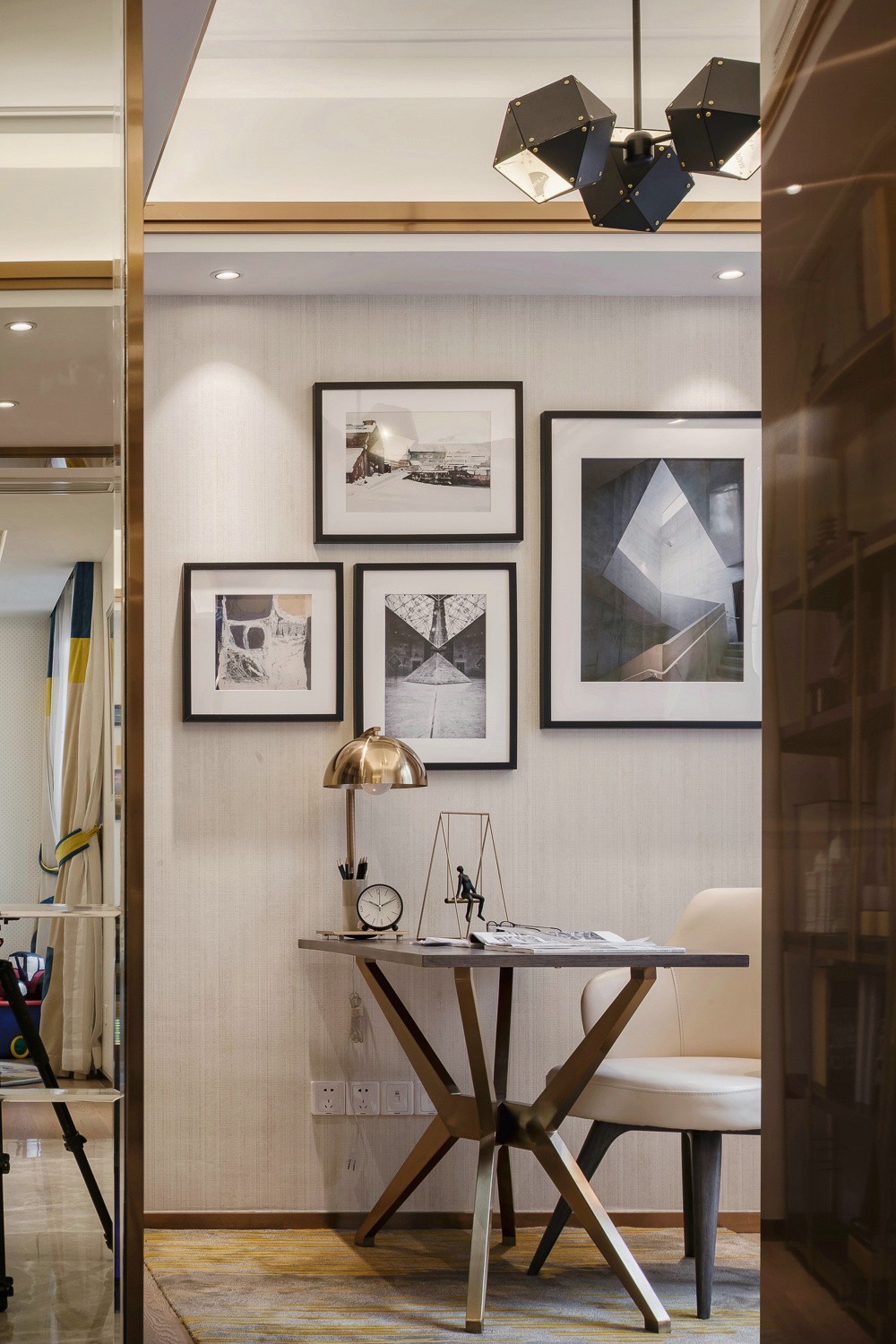 重庆 88㎡现代风样板房 于计设计演绎简约精致生活-12