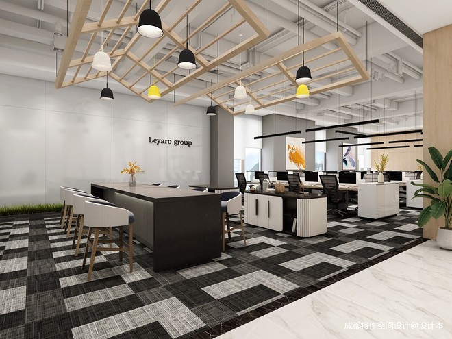 利亚德集团成都总部办公室装修丨中国成都-12