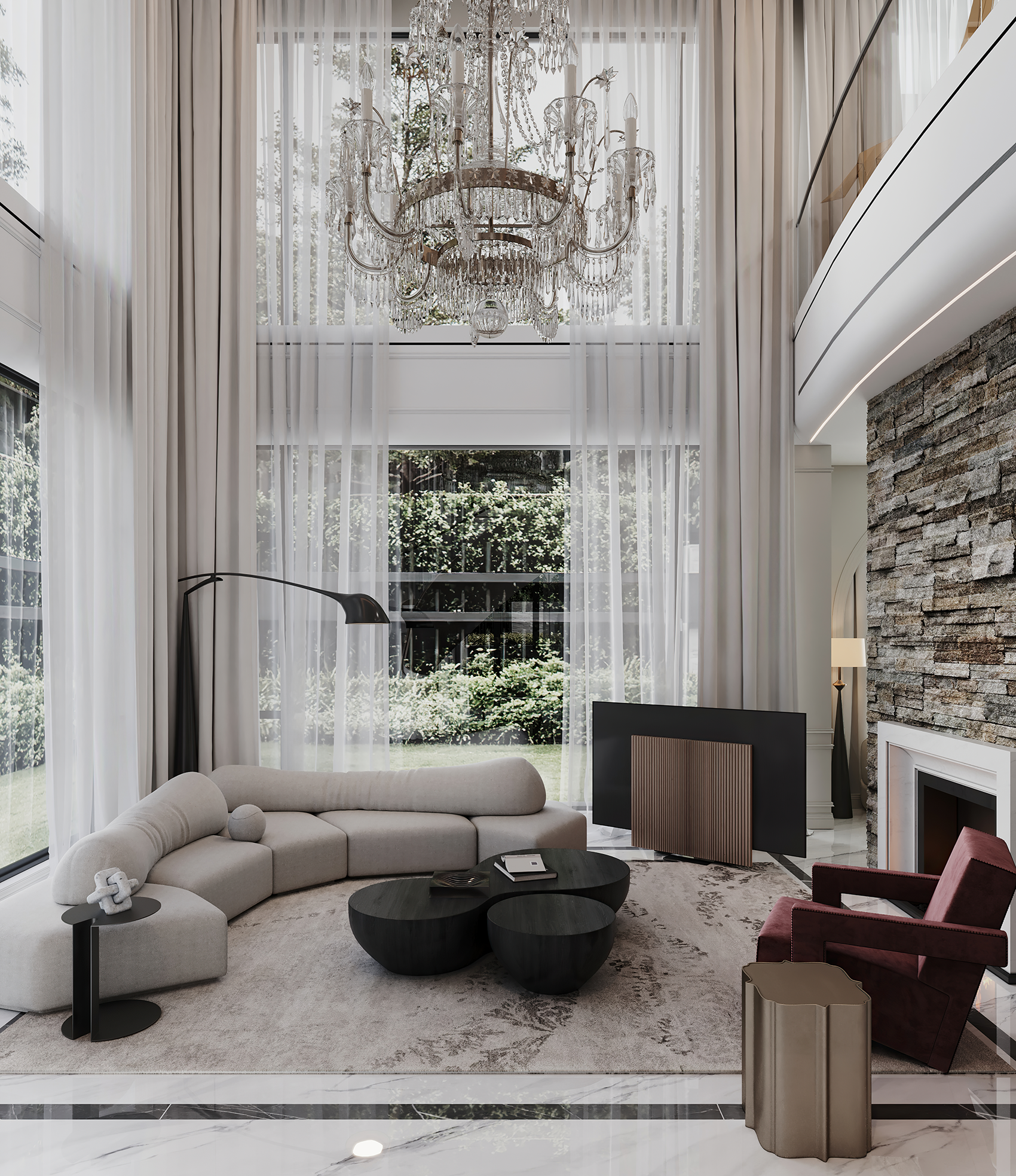 意法雅奢·探寻永恒之境丨中国九江丨魔戏空间设计&ABDdesign-14