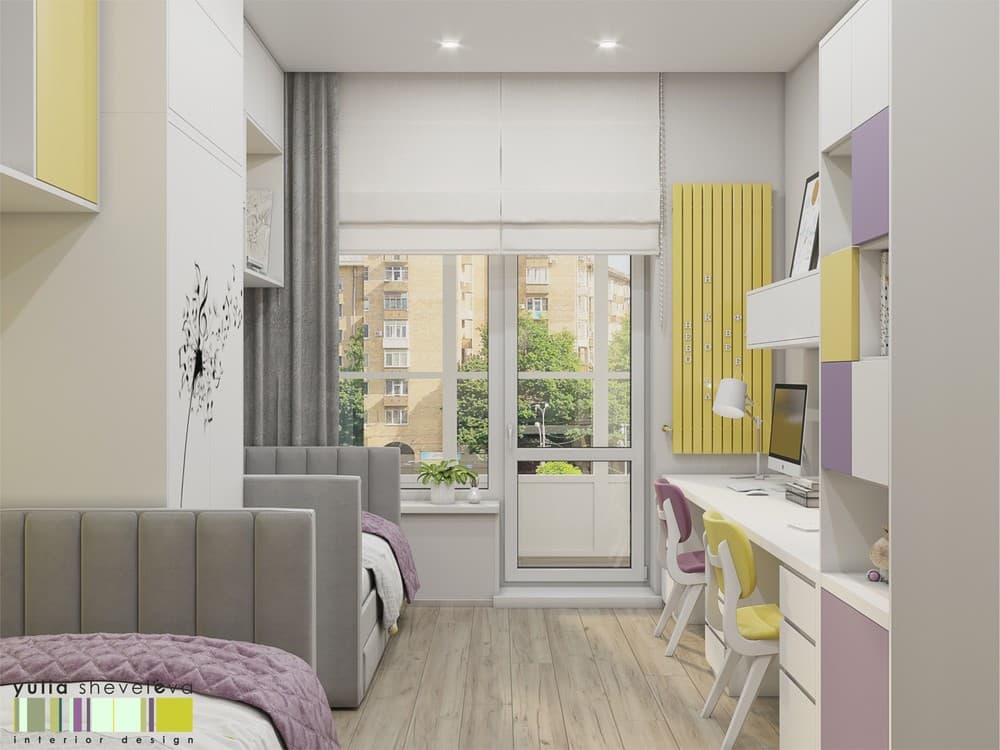 ≡ ➤ Детская комната для двух юных леди — настоящий уют каждому из малышей ⋆ Фабрика мебели «Mamka™» ᐈ Эксперт детского пространства-0