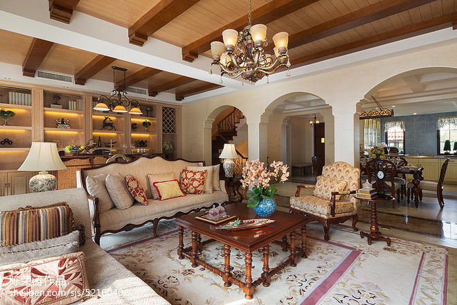 70万元别墅豪宅350平米装修案例  加州里（浙江）丨中国浙江-15