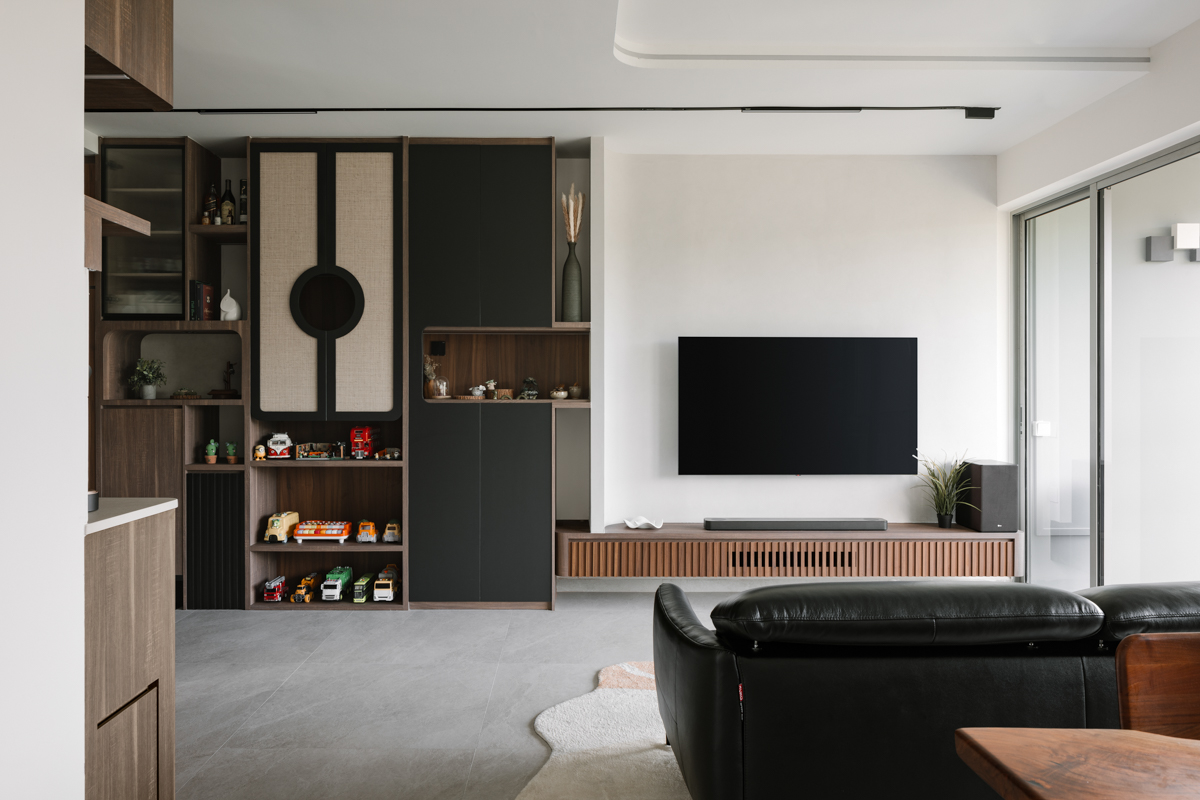 Waterfront Key  3卧室+1书房公寓室内设计丨新加坡丨The Interior Lab-13