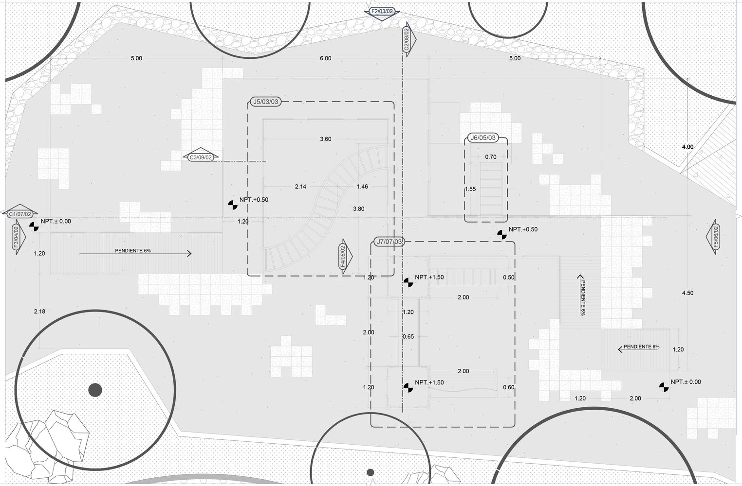 花园阴影 · 沙漠城市的公共空间基础设施丨墨西哥-48