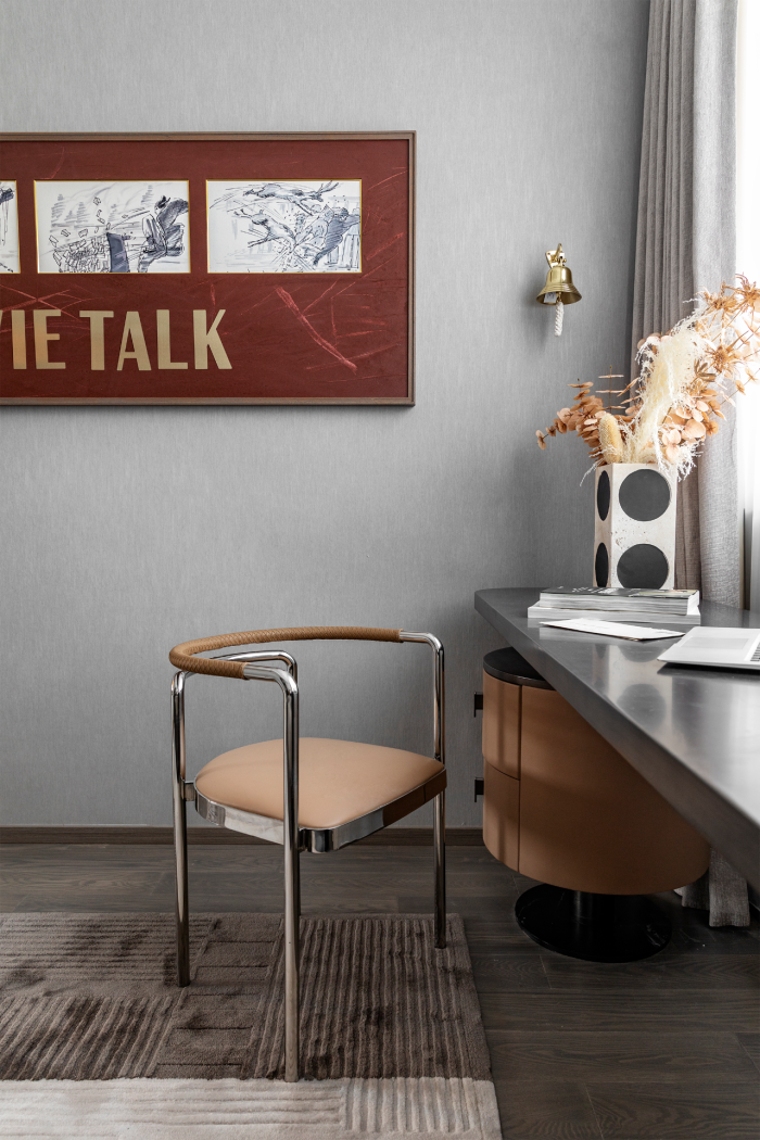 黑白灰的简约之美,璞辉设计打造现代质感住宅丨上海璞辉空间设计有限公司-41