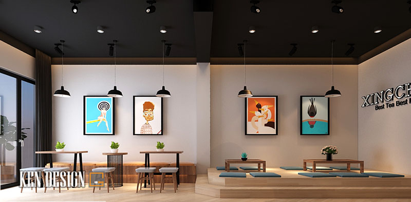 Xingcha 85 Chùa Láng奶茶店设计丨Kendesign-43