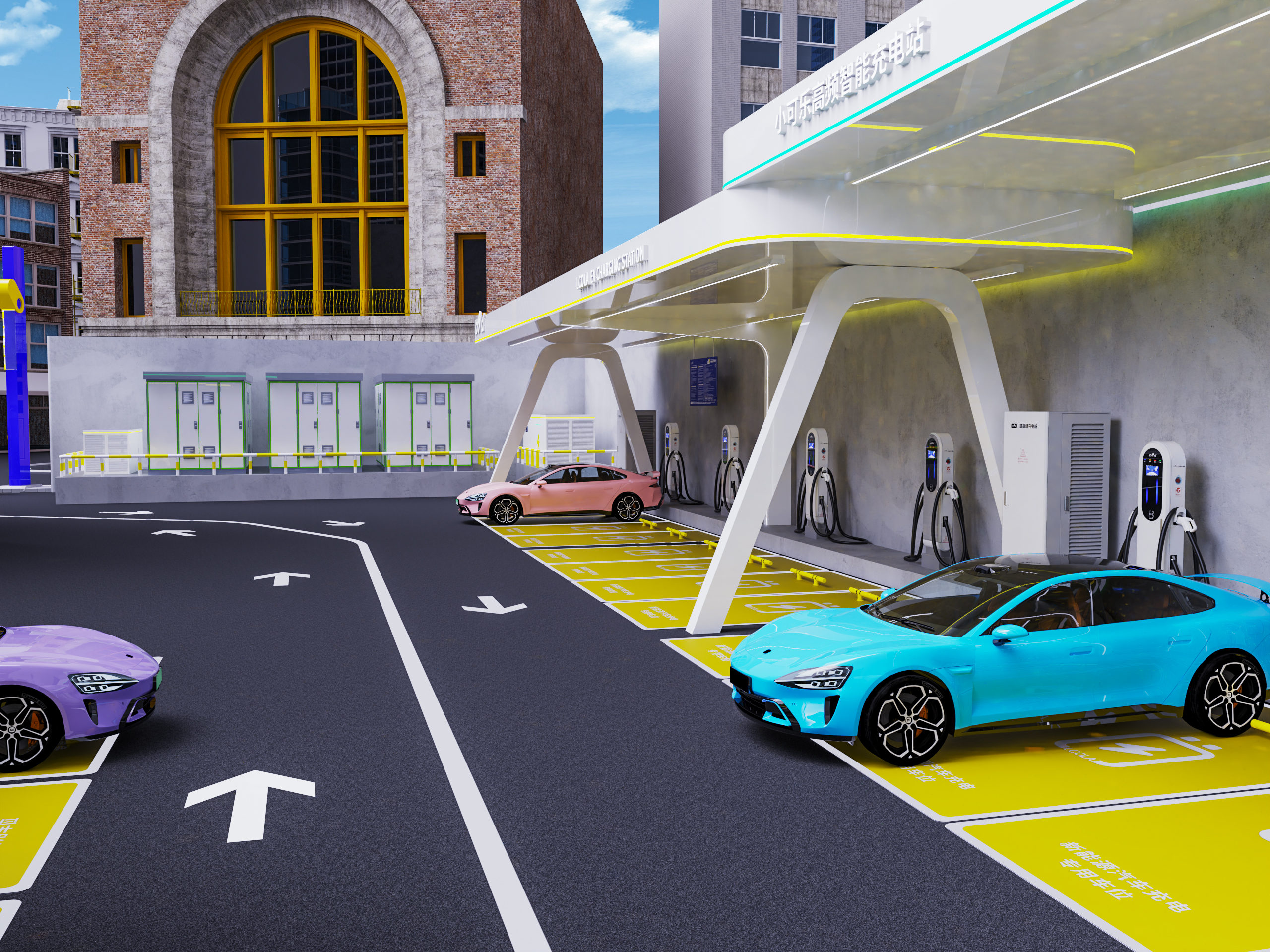 新能源超级充电站设计-14