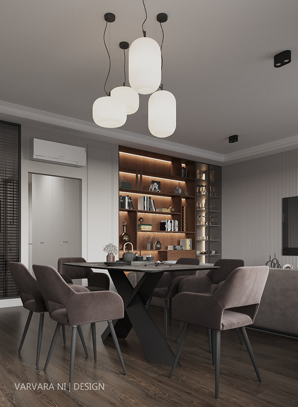 平层丨俄罗斯莫斯科丨Varvara Ni-7