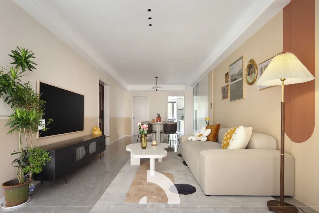 梵帛艺术「焦糖可可」糖果色中古风家居设计-14