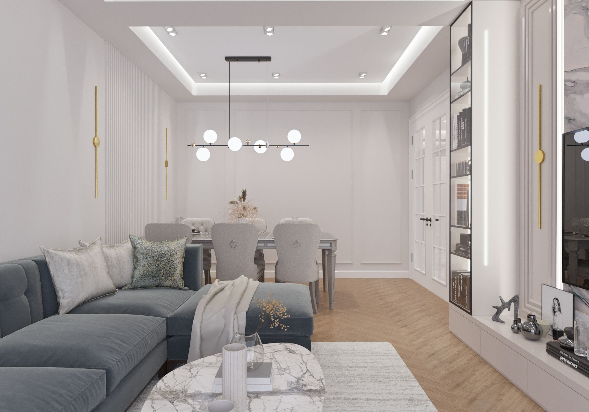 Apartment design 113m2 + Terrace 20m2. Tashkent-10