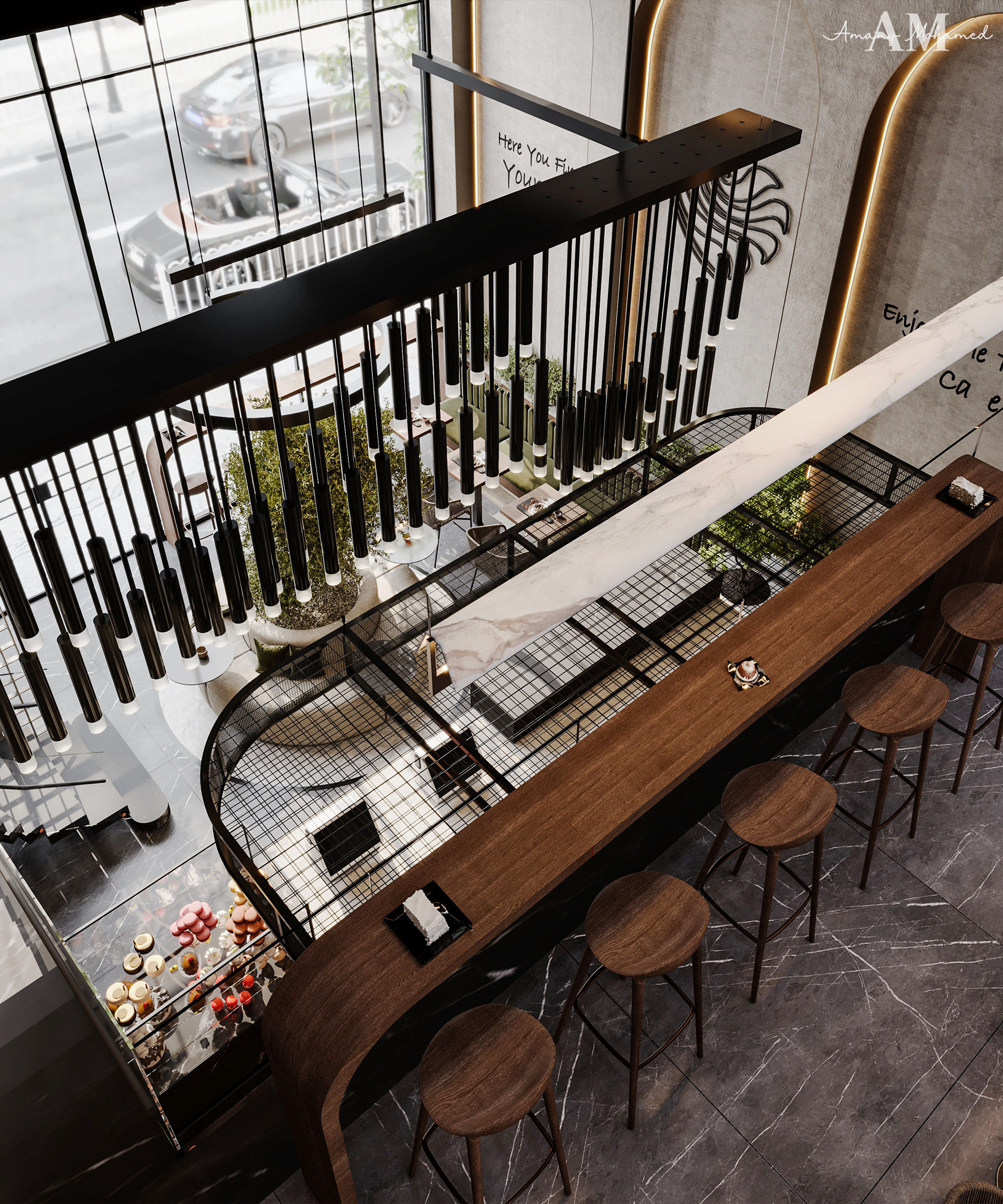 "Lava Cake" Restaurant Visualization-8