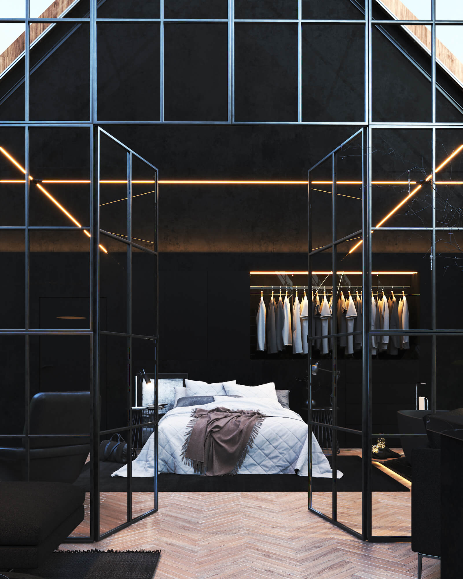 不列颠哥伦比亚省温哥华的电梯房                     -9