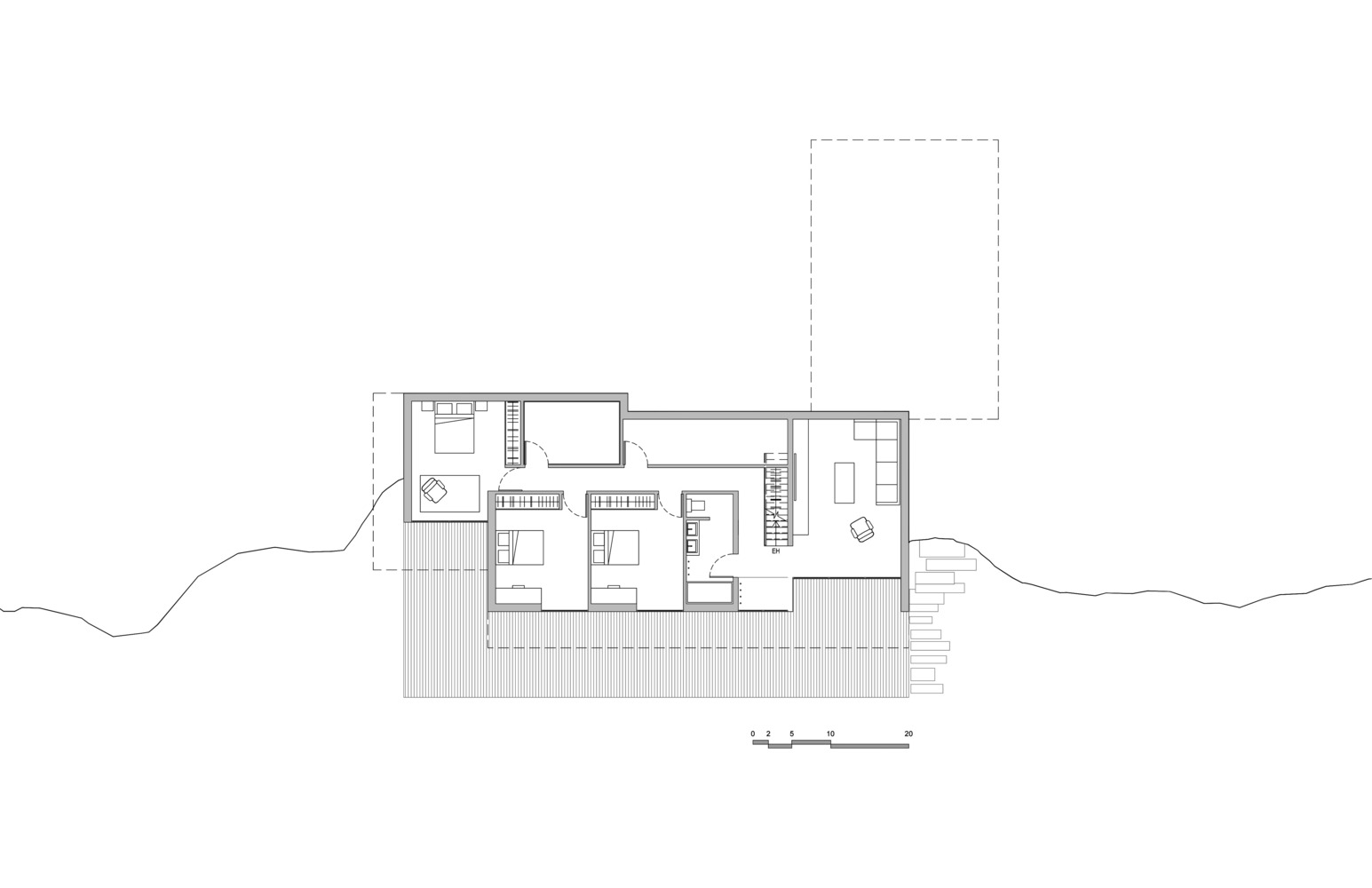 加拿大 Laurentian 森林度假别墅丨加拿大魁北克丨MU Architecture-46