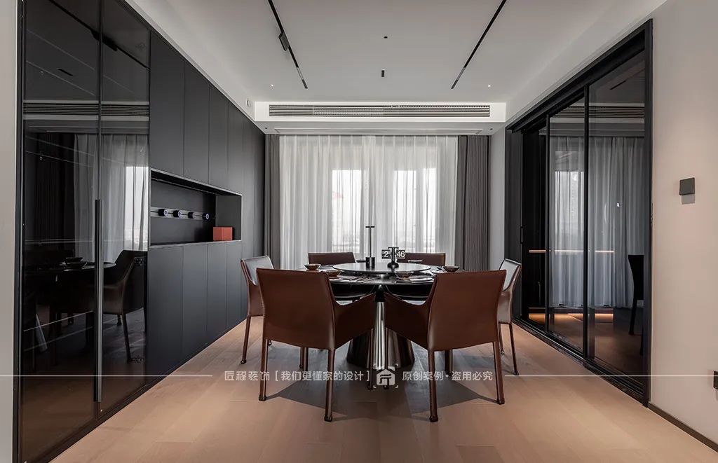 《卫士》现代轻奢实景案例丨匠程装饰-37