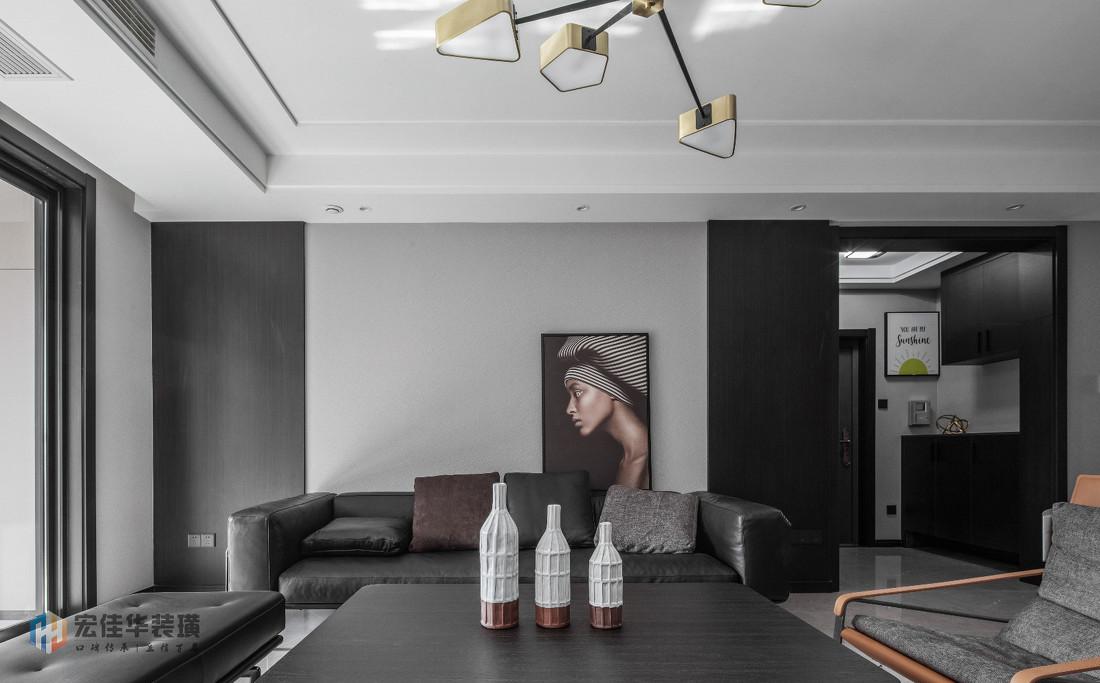现代黑白灰,打造简约大气家居空间-0