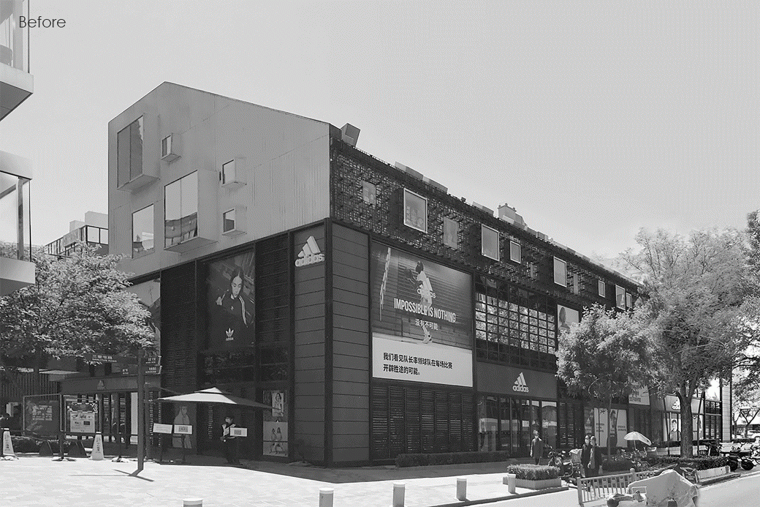 回赠街道以场所  北京三里屯太古里沿街建筑幕墙与公共空间更新丨中国北京丨moss.architects-49