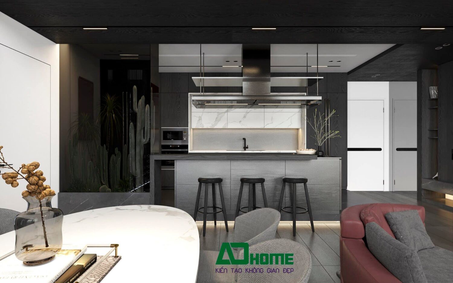 草图大师房屋室内模型丨Thien Thien-11