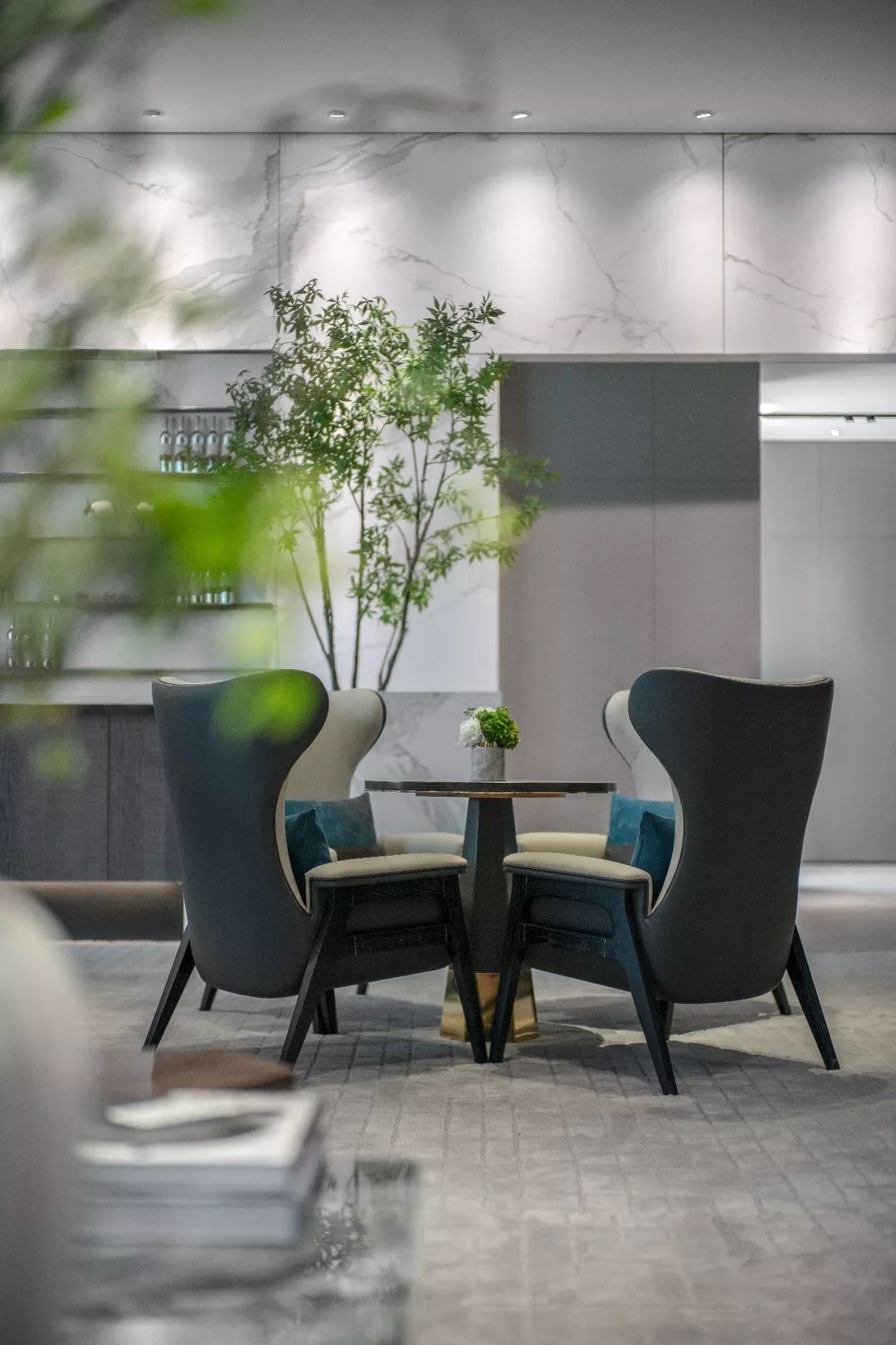 成都合能铂悦府售楼部 | 自然与现代的和谐交融-11