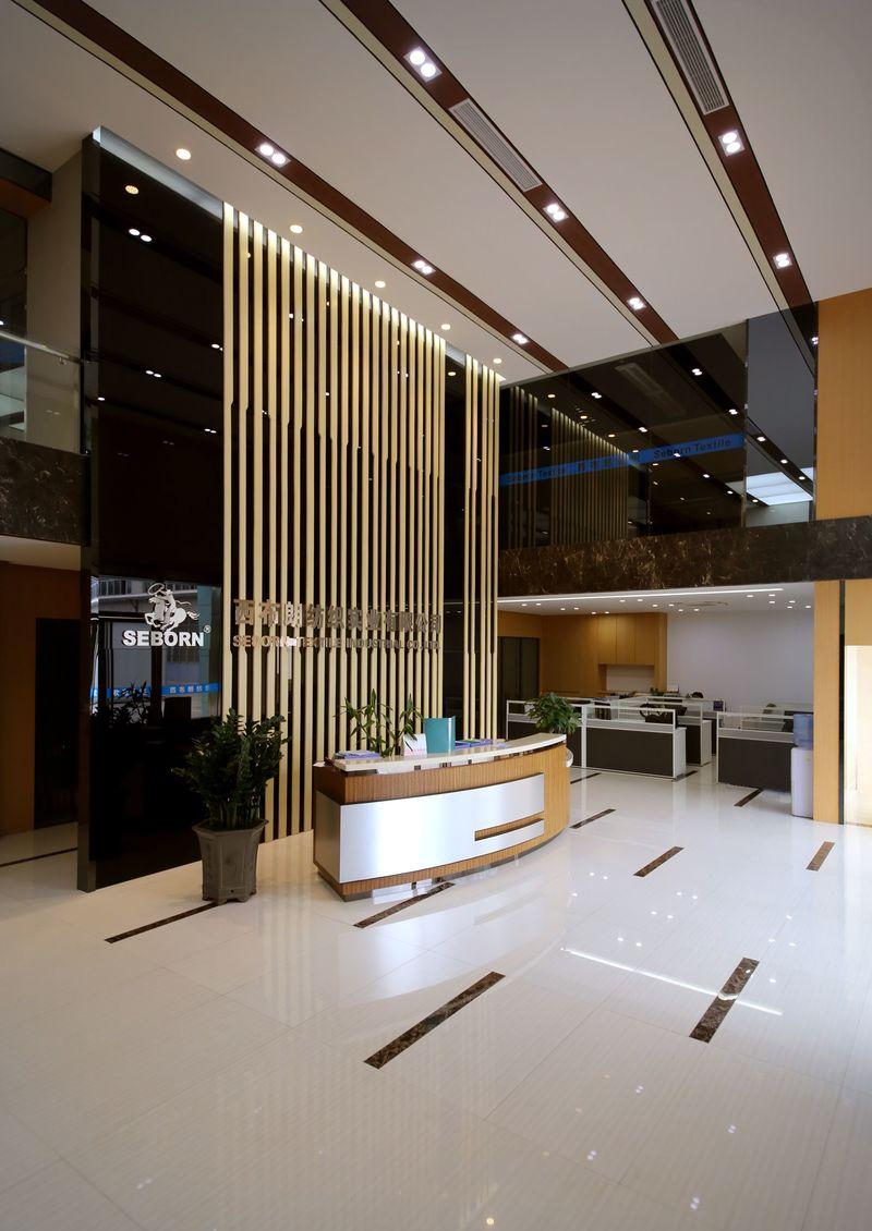 顺德均安天连纺织现代办公空间设计-5