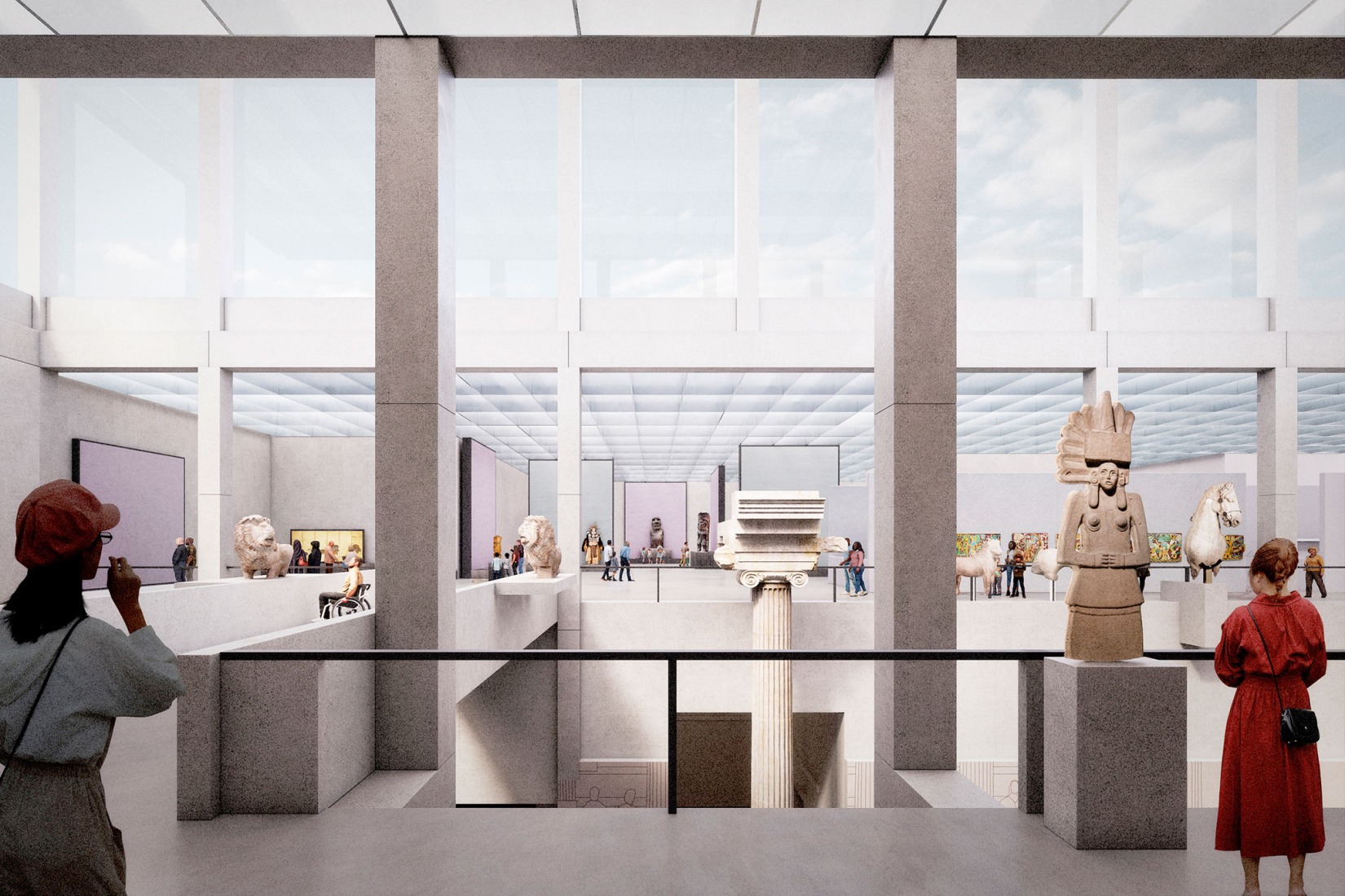 英国博物馆“西区馆”翻新项目丨英国伦敦丨6a architects等五组团队-38