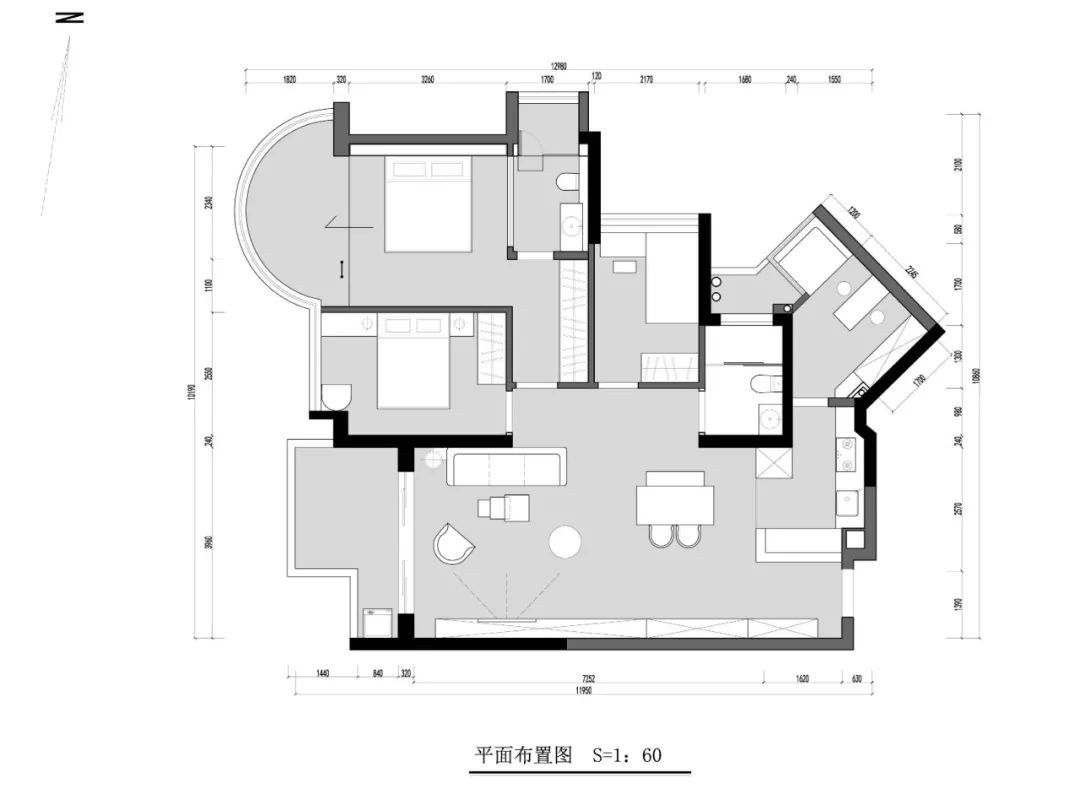 广州日光盒子 | 现代简约三房，全方位舒适生活空间-95