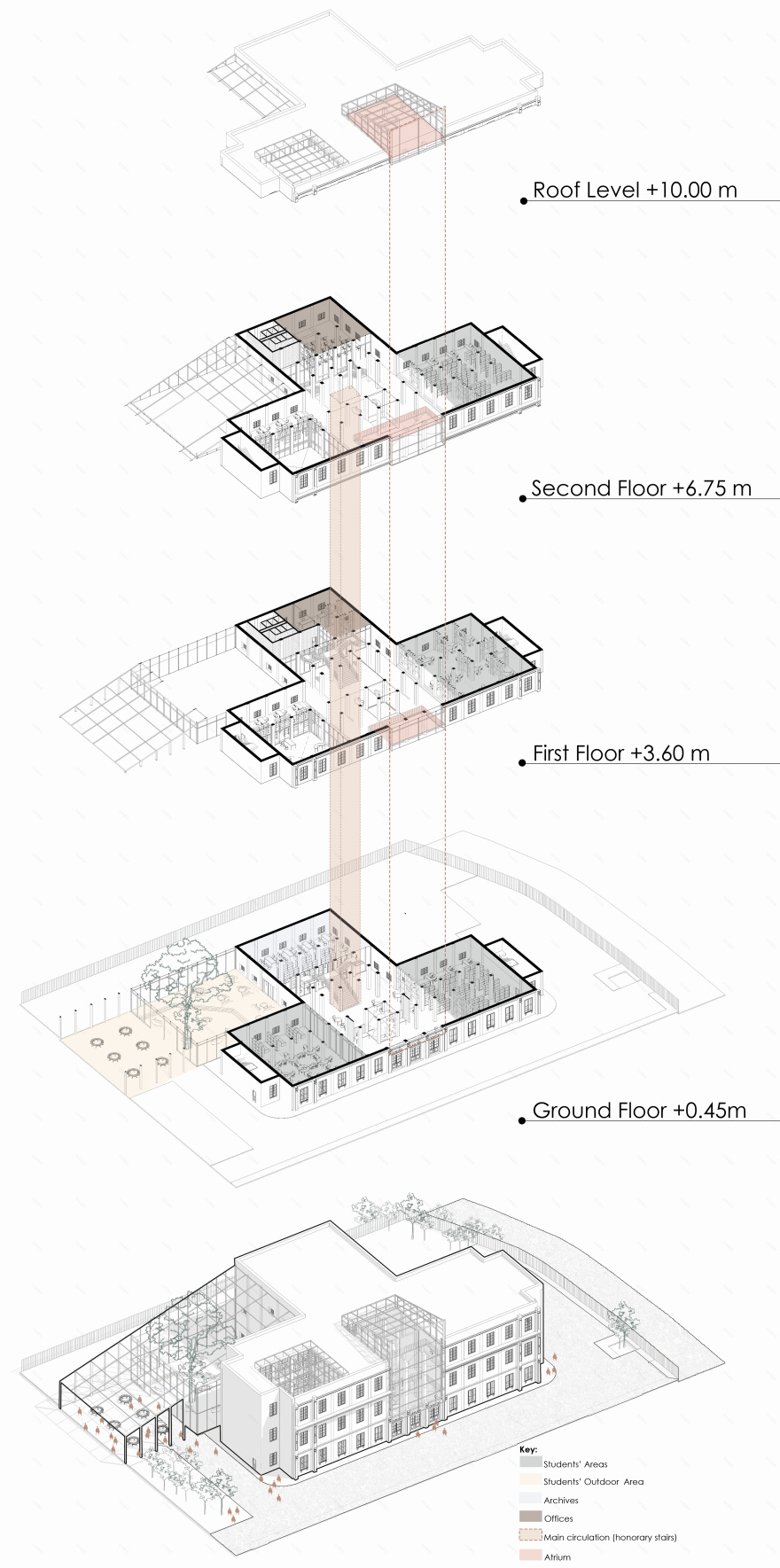 Atrio 中央财经大学图书馆改造丨埃及开罗丨Mo'men Afify 等教授团队-14