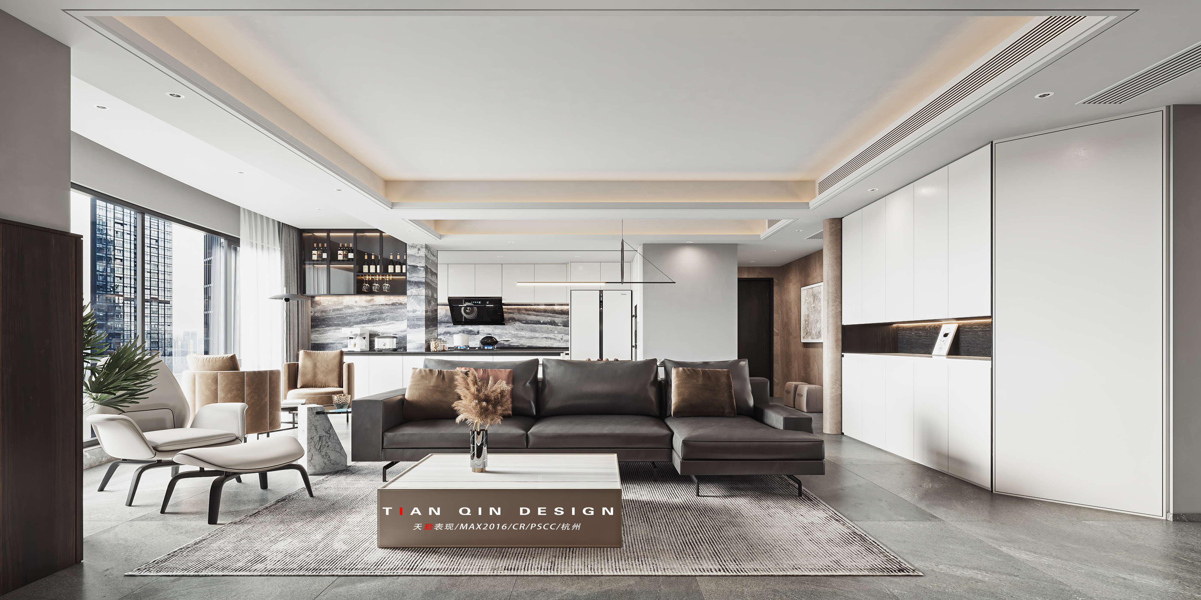 简约之韵 | 平层现代风格设计-2