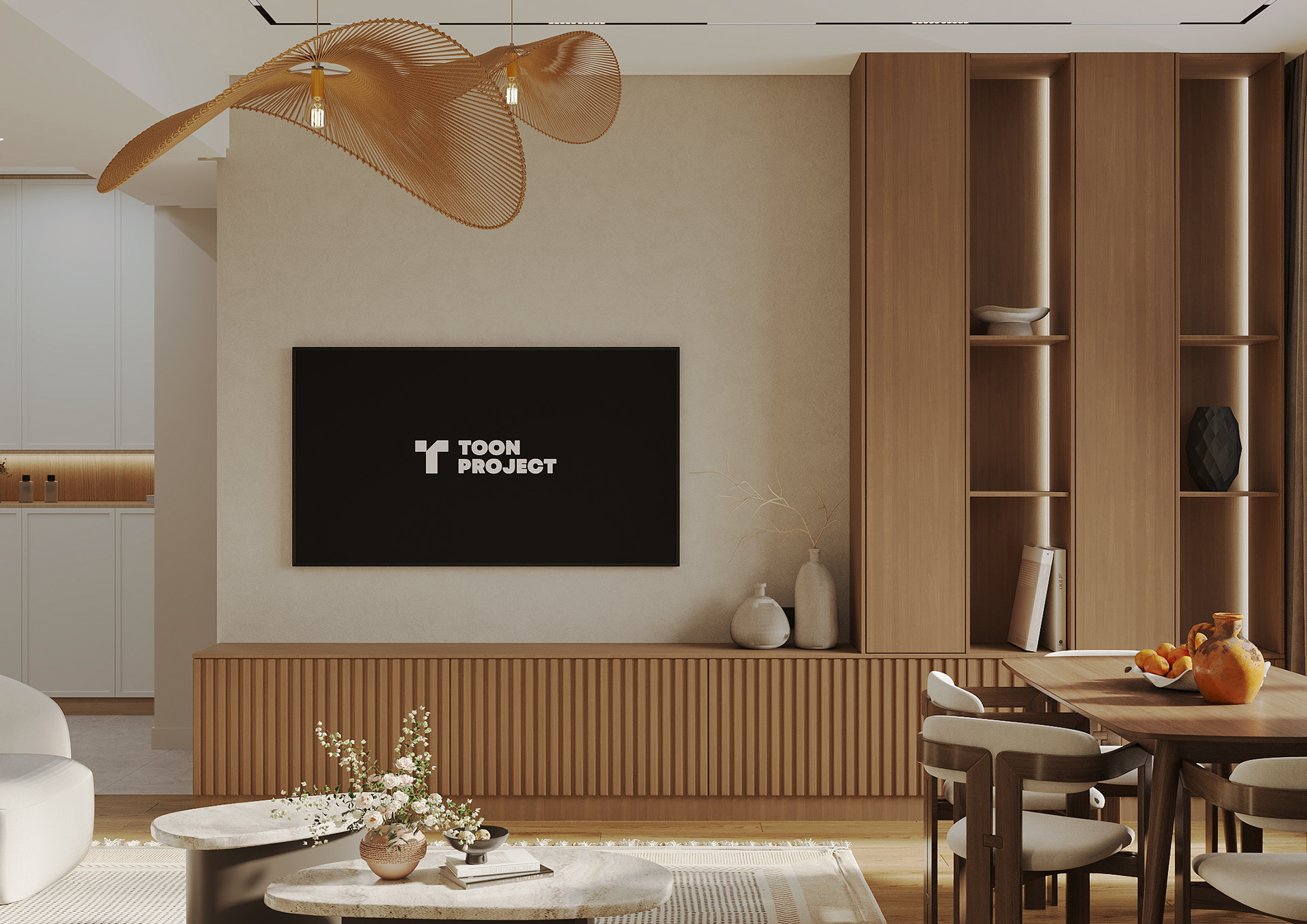 斯堪的纳维亚风格与西班牙风格结合室内设计丨亚美尼亚丨Nelly Manukian,toon.project-15