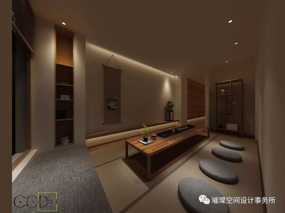 茗语轩 | 禅意茶空间的璀璨设计-25