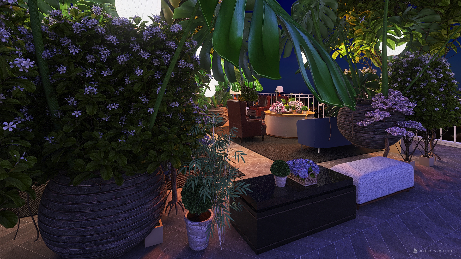 Backyard seating - Virtual Staging and Design-4