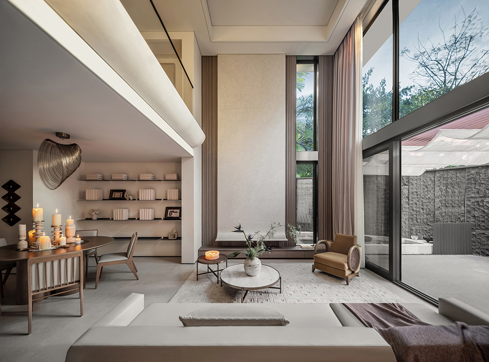 万宁万华·万岭麓湾下叠别墅样板间丨中国万宁丨深圳市盘石室内设计有限公司,万华室内设计中心-9