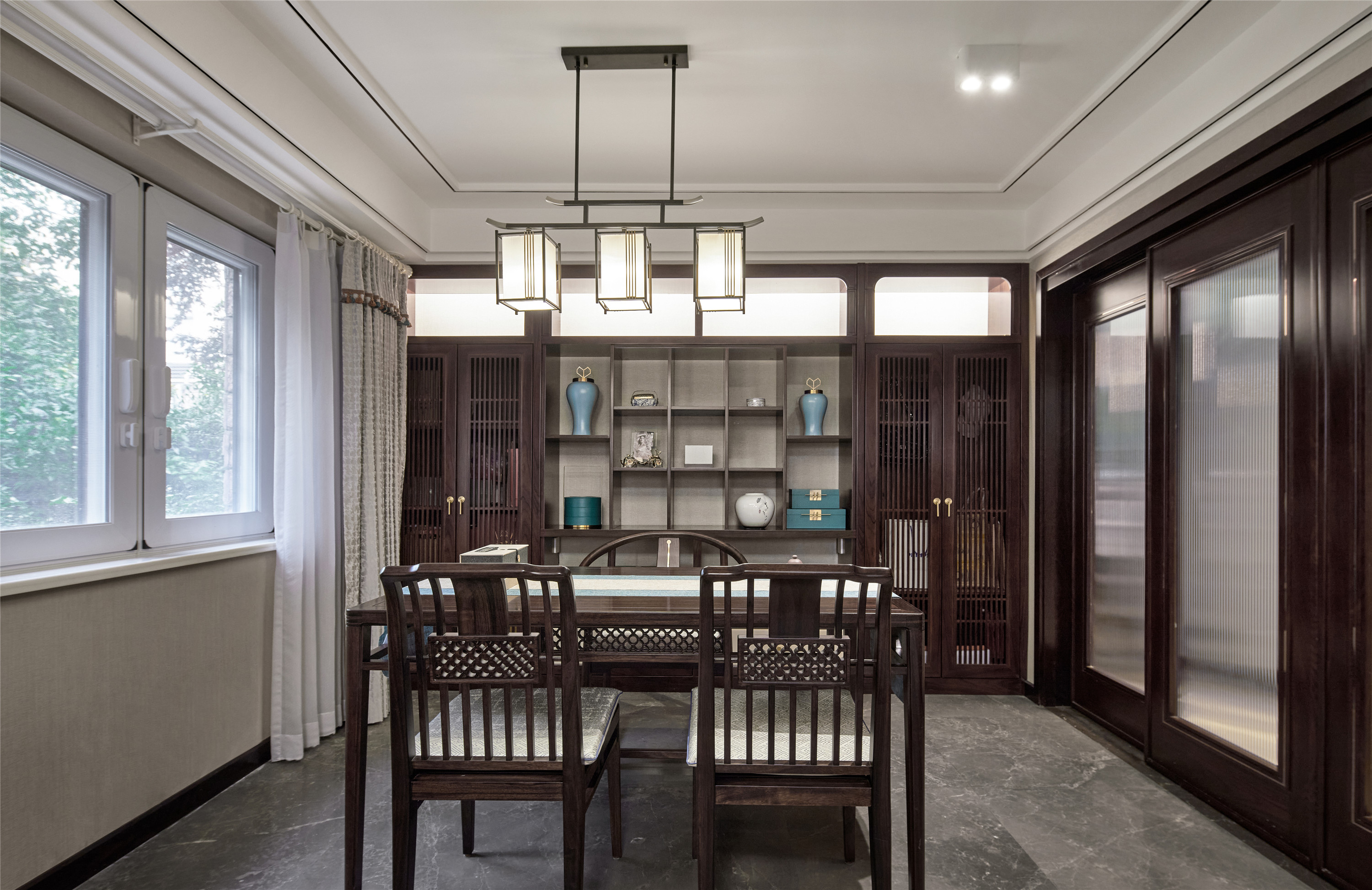 380㎡新中式别墅设计-26