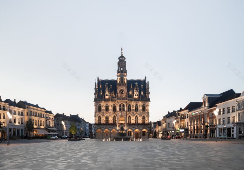 Oudenaarde市场周边环境改造项目丨Abscis Architecten-28
