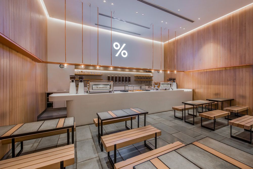 %Arabica 咖啡馆 | 极简设计打造全球网红店-103