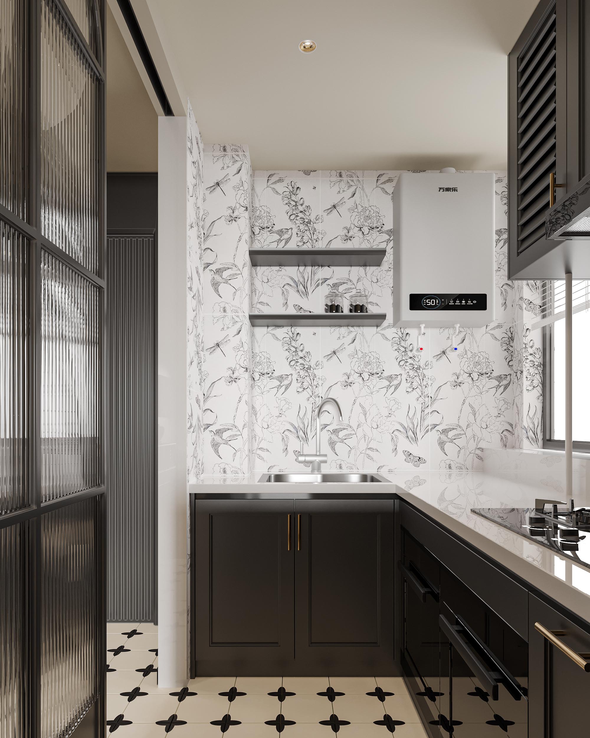 DEFIN DESIGN | 阳光汾河湾法式复古-7