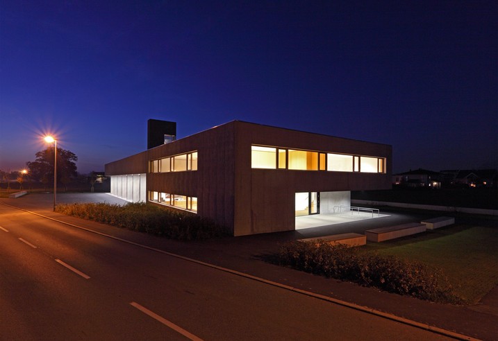 Feuerwehrhaus Wolfurt（沃尔富特消防站）丨奥地利-29