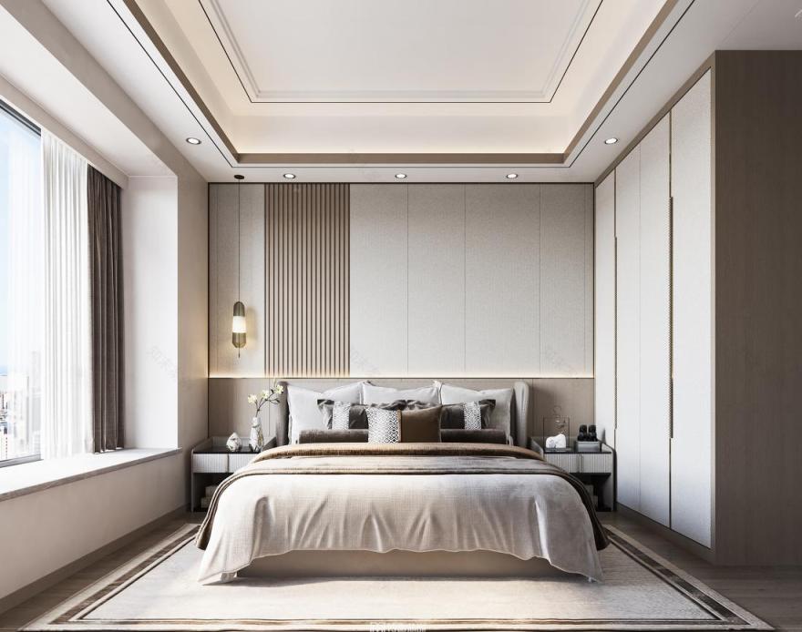 现代轻奢风格住宅设计-30