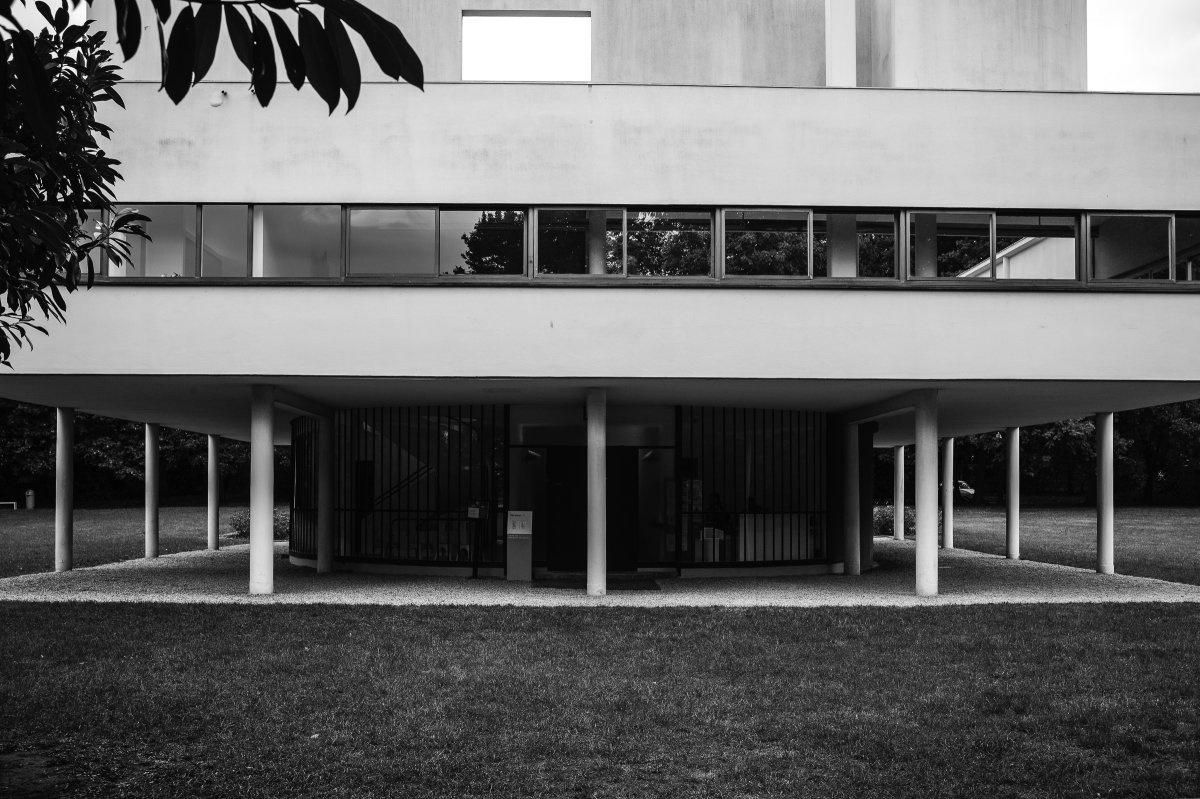 普瓦西萨伏伊别墅(Villa Savoye)-9