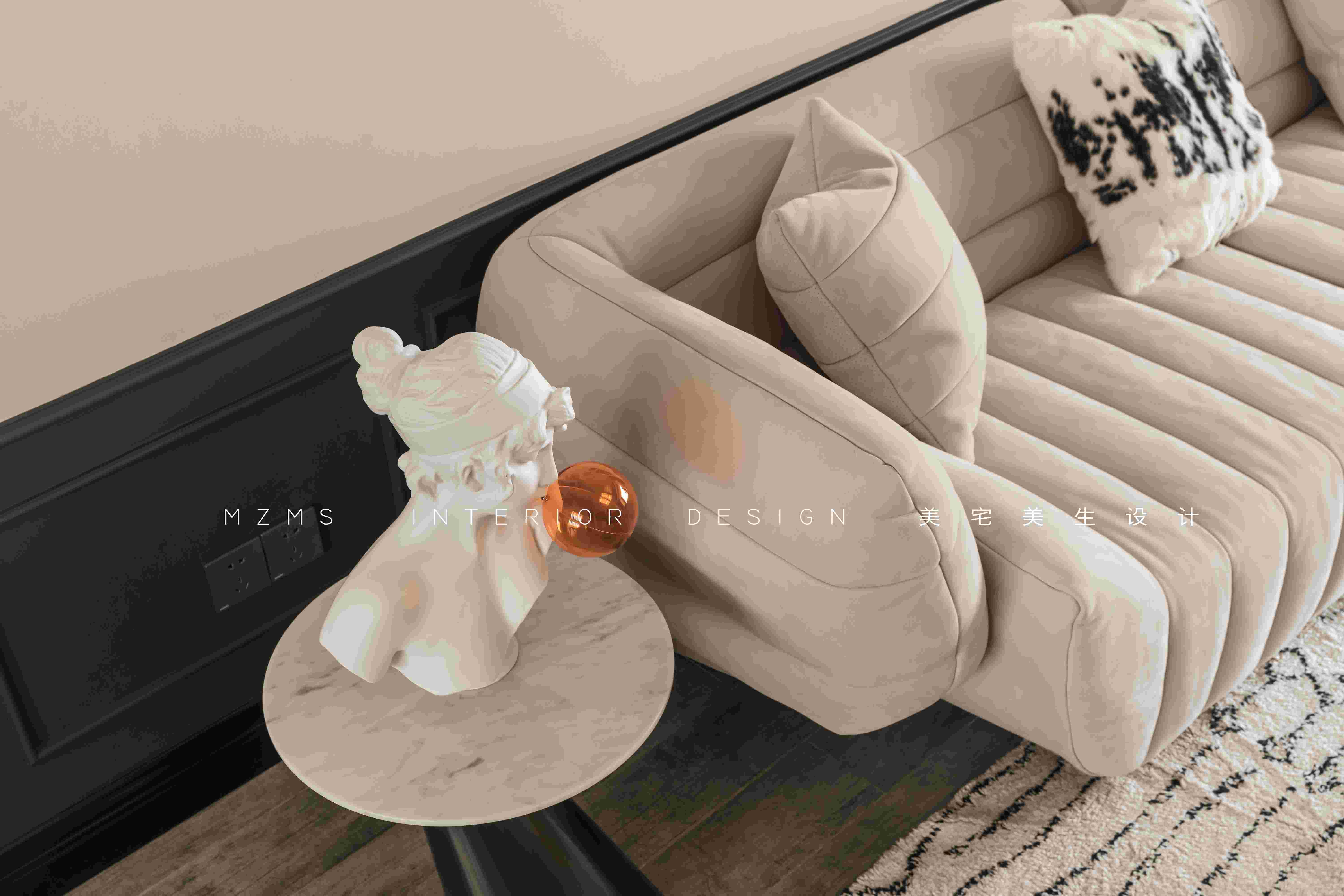 轻奢法式湖景大宅丨美宅·美生设计-36