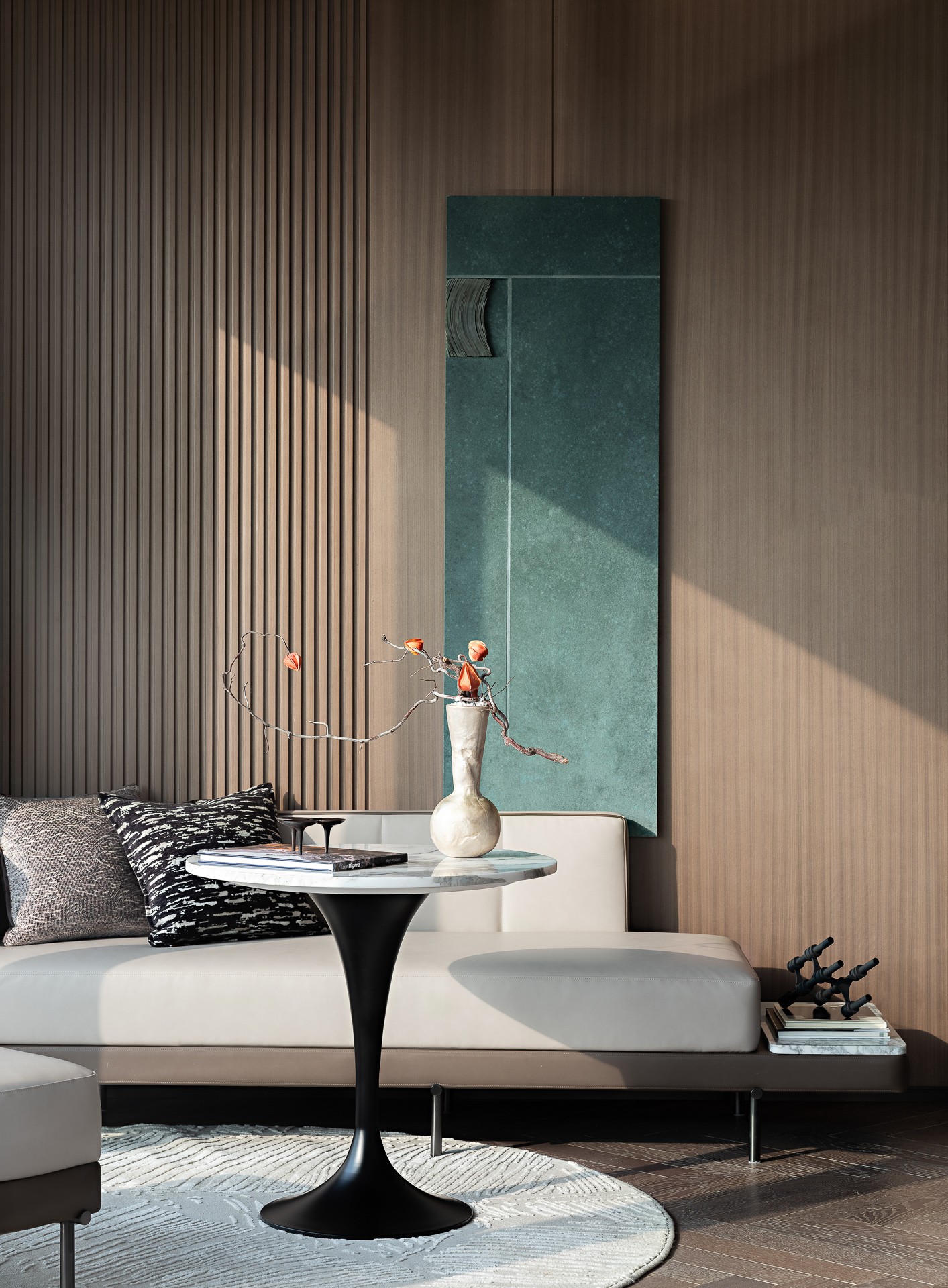 保亿观雲昆月城样板间丨中国杭州丨AVAD 范可萨设计-58