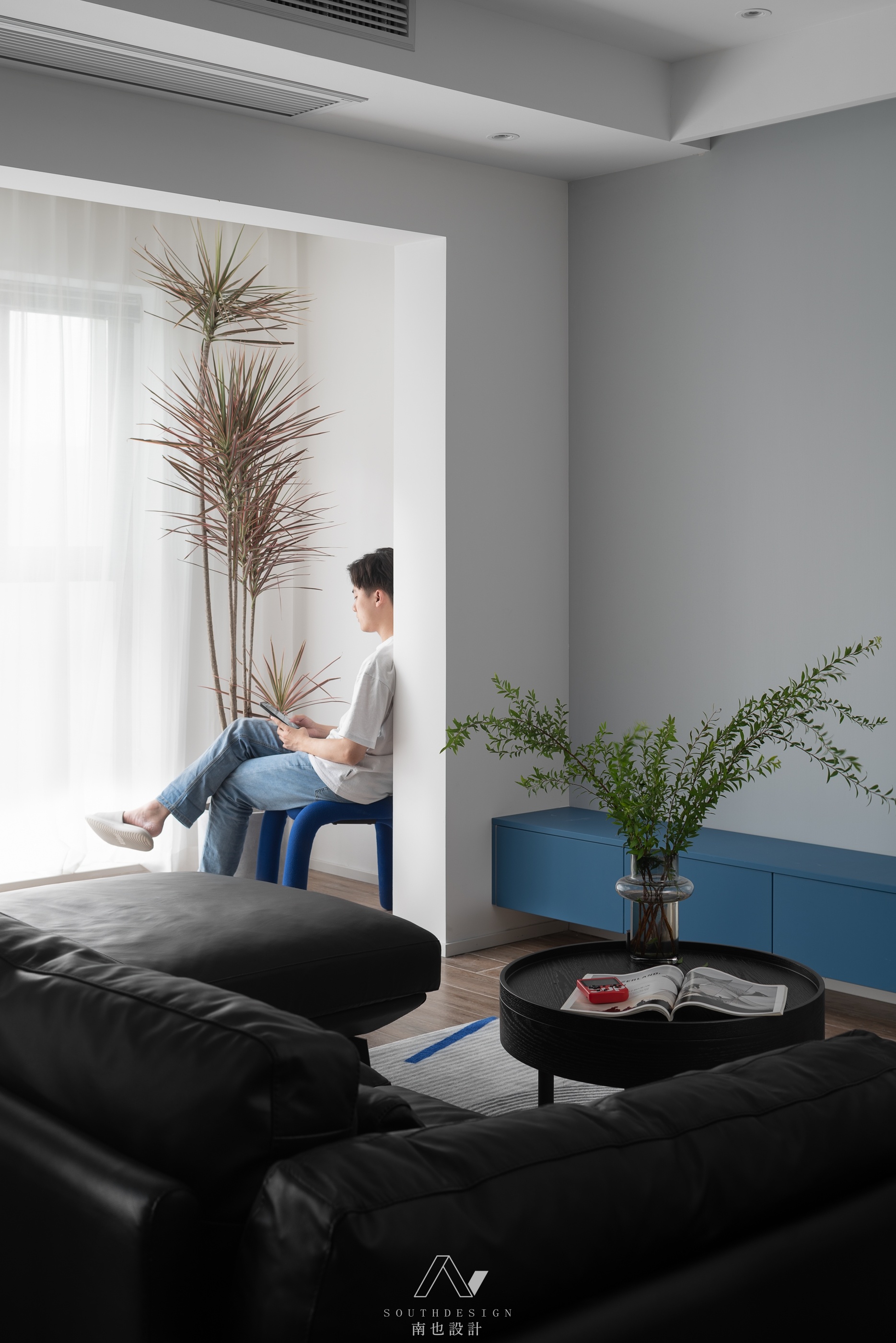 重庆南岸 90 后独居蓝调之家丨中国重庆丨冯青瓦-17