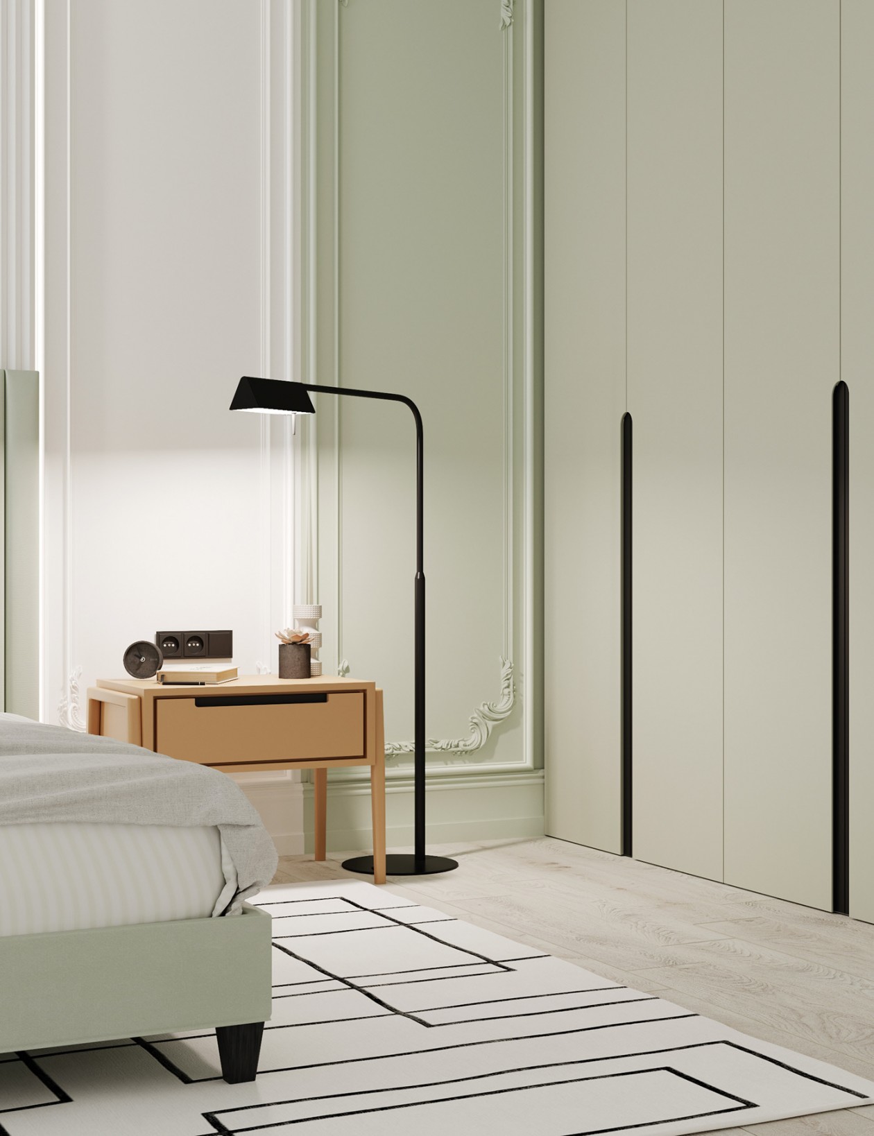 绿色系公寓设计 四月缱绻的生机浪漫-11