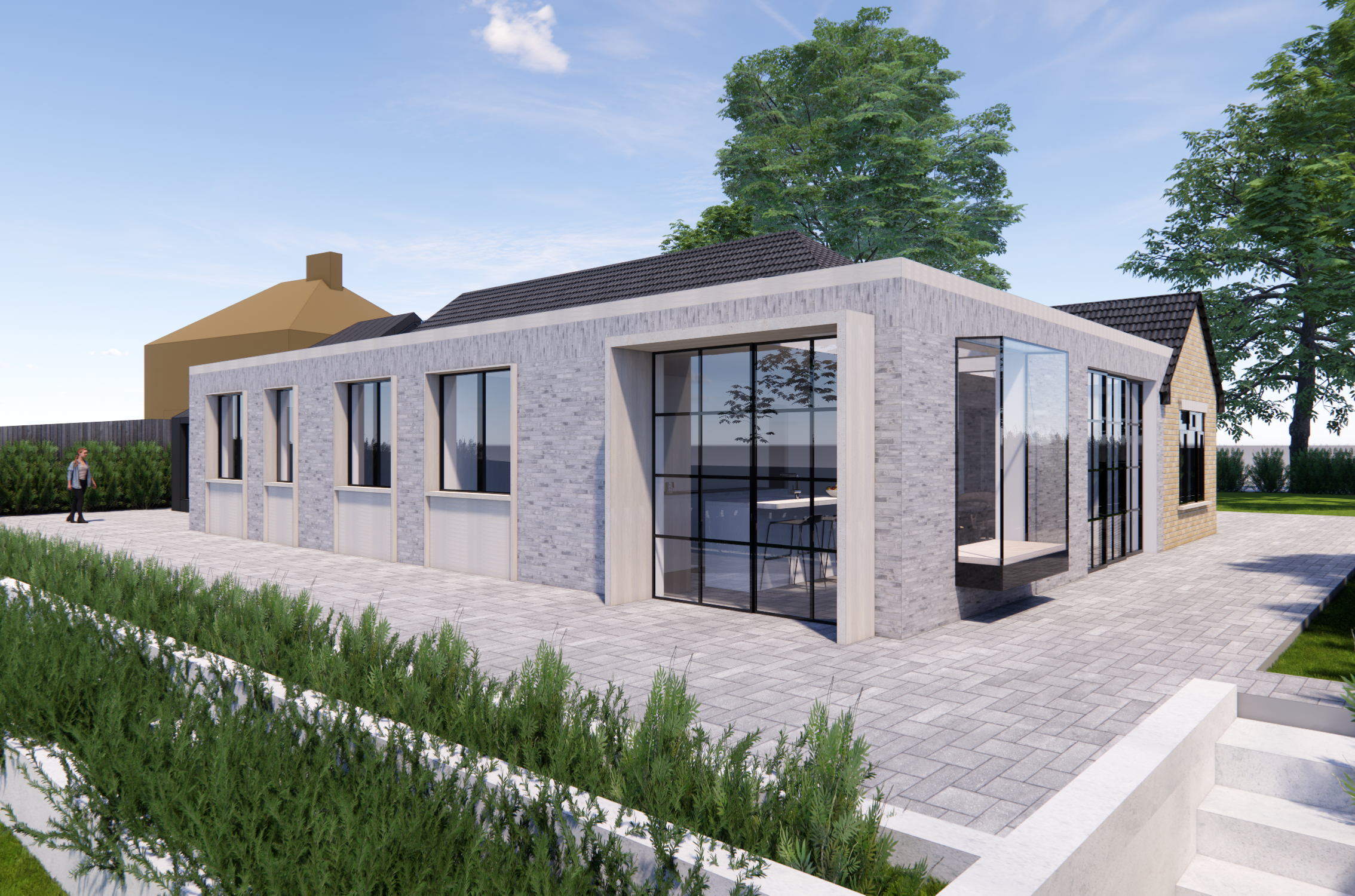 砖石锌材住宅 · 阿列克萨工作室丨英国伦敦-6