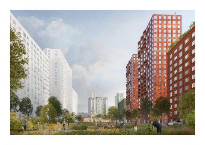 Metrogorodok 城市更新丨俄罗斯莫斯科丨C+S Architects-6