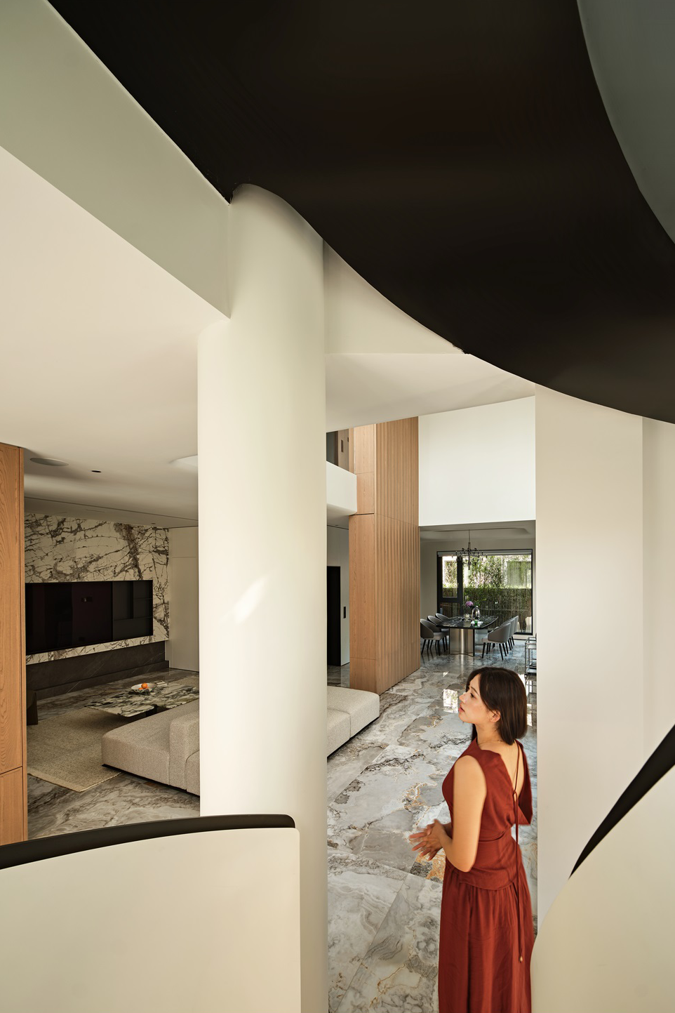 简约自然风充满幸福感的家丨中国苏州丨上邸设计-15