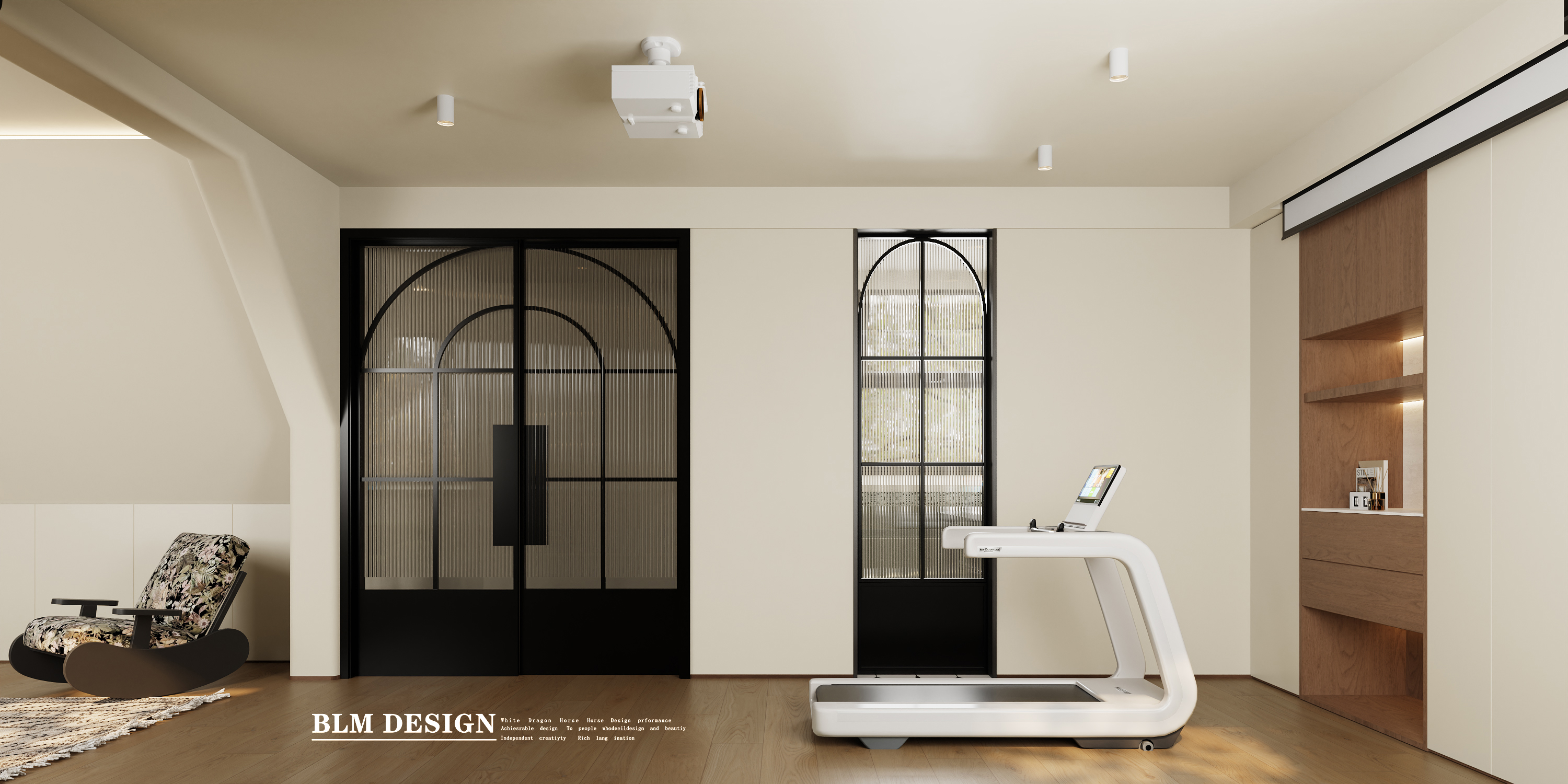 带阁楼家装效果图-8