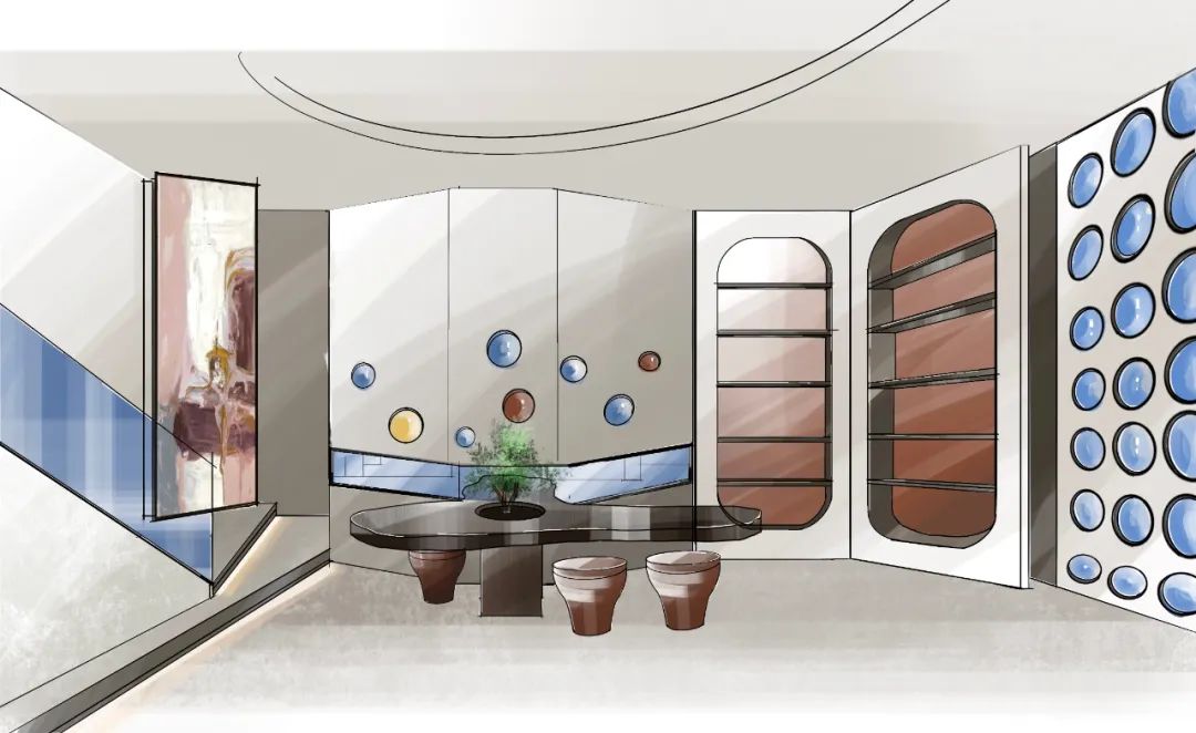 《光年之外》· 佛山顺德涂料展厅设计丨中国佛山丨陈向联合设计-30