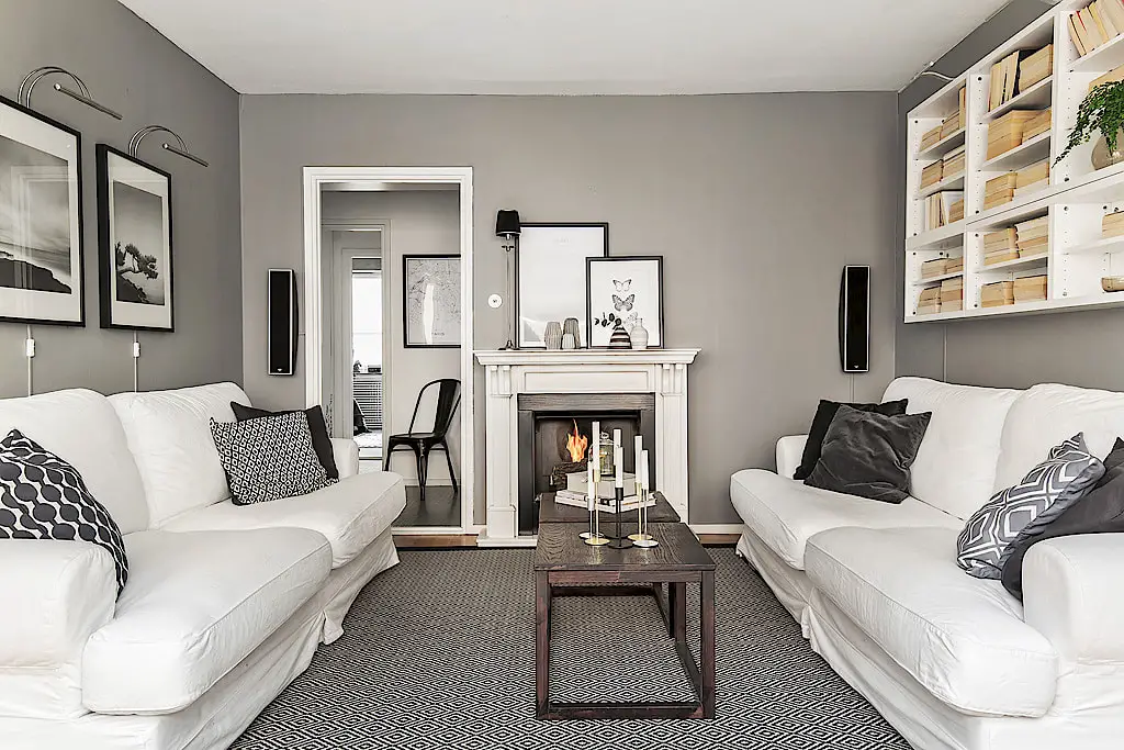 简约灰色系公寓设计-4