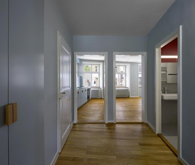 Gschwind Architekten AG BSA SIA丨Umbau Wohnung in Basel丨瑞士-4